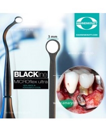 Oglinda dentara HAHNENKRATT  BLACKline MICROflex ultra 3mm